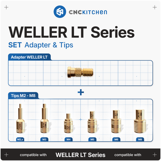 Installation Tips SET compatible with Weller LT