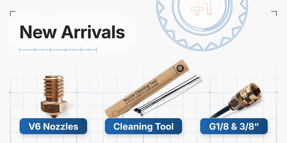 Original CNC Kitchen Gewindeeinsatz / threaded insert SET Standard 200
