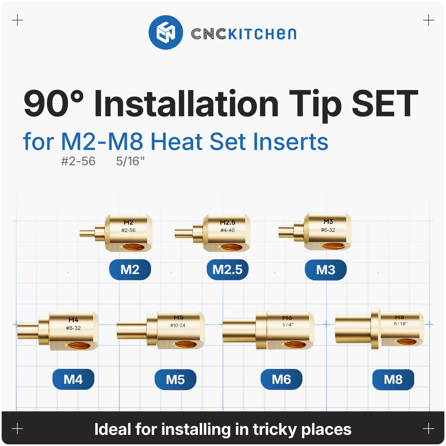 90° Installation Tip for Tricky Places