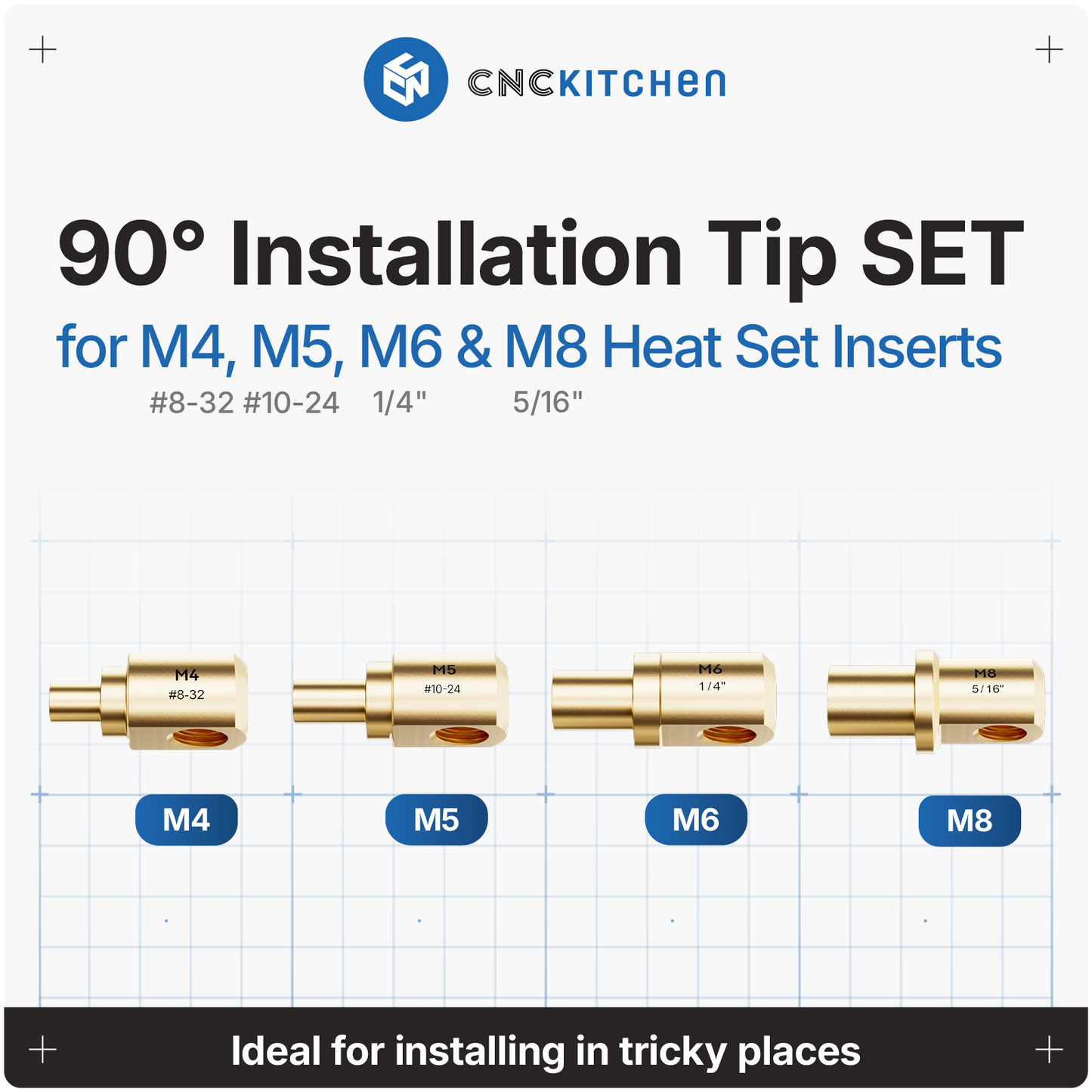 90° Installation Tip for Tricky Places