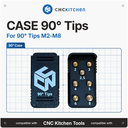Case for 90° Tips