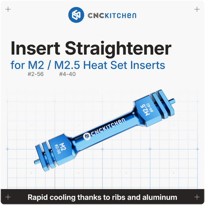 Insert Straightener M2 to M10 (#2-56 to G1/8")