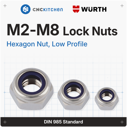 Lock Nuts, DIN985