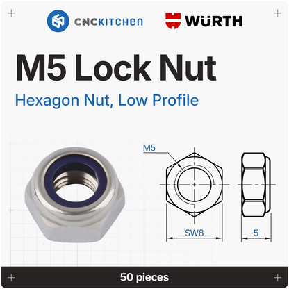 Lock Nuts, DIN985