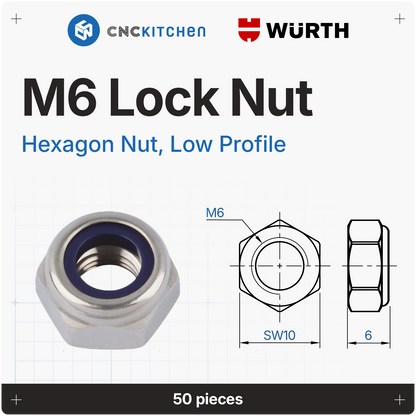 Lock Nuts, DIN985