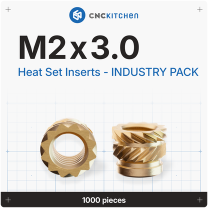 Gewindeeinsatz M2 x 3