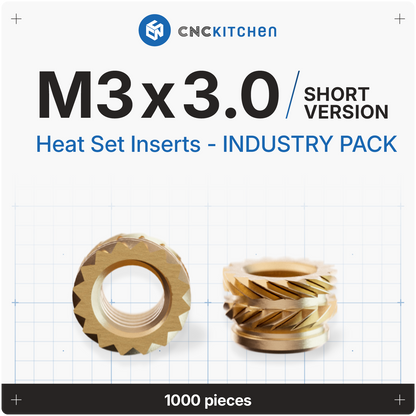 Industrie Pack - Gewindeeinsätze - 1000 Stück