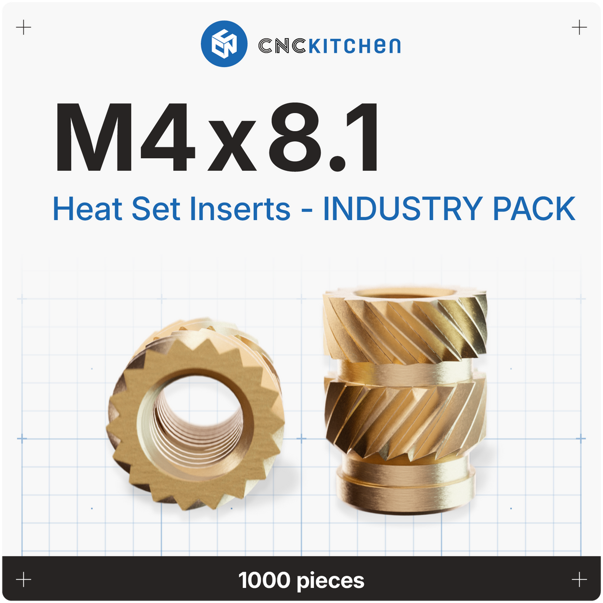 Industrie Pack - Gewindeeinsätze - 1000 Stück