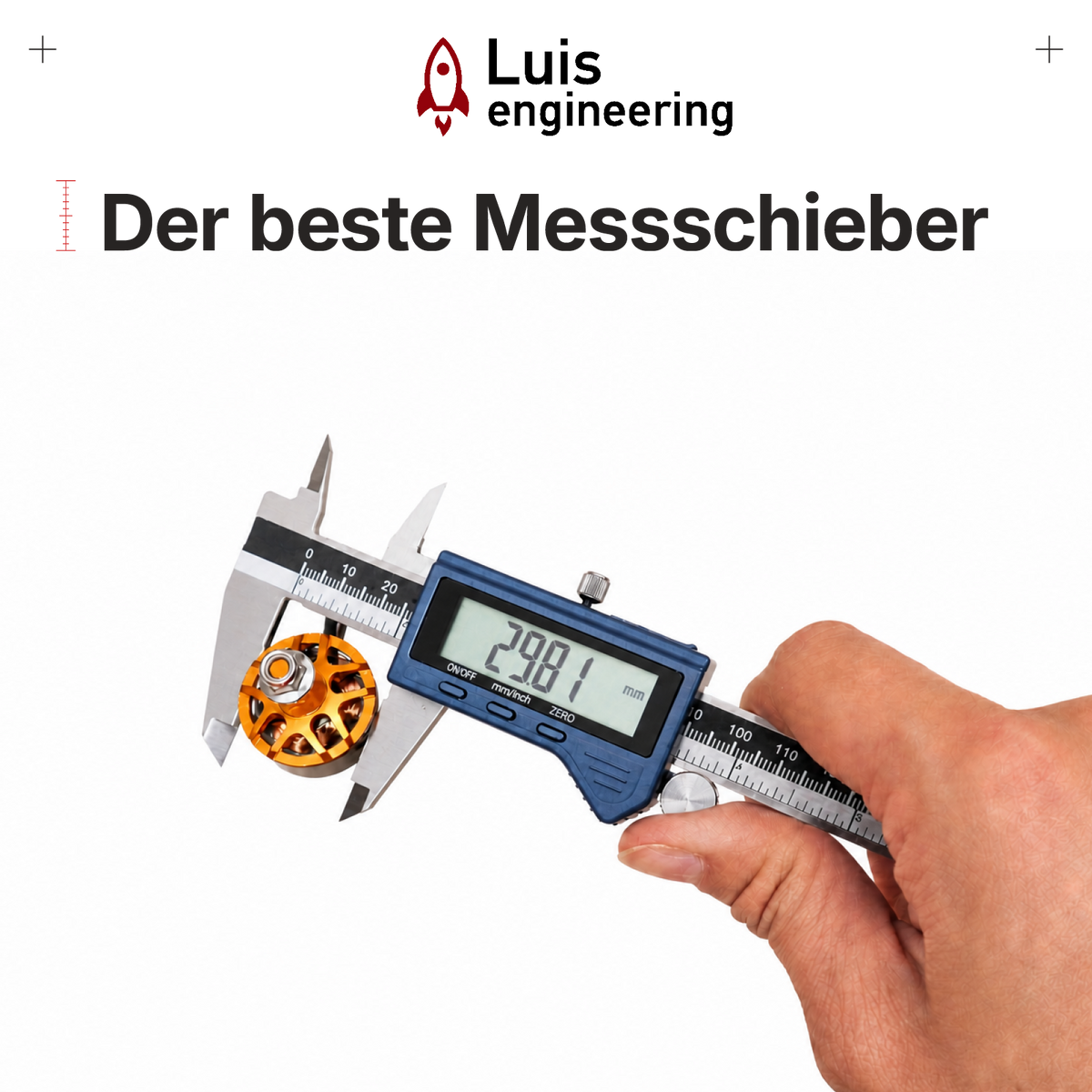 Luisengineering Digital Caliper - 150mm