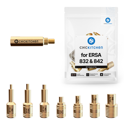 Einschmelzhilfen SET + Adapter für Ersa Series 832 & 842