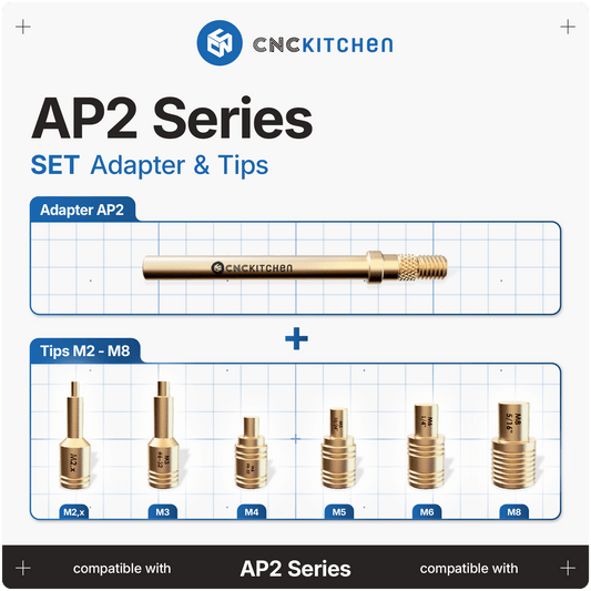 Soldering Tips SET compatible with AP2 Standard