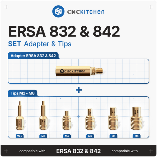 Soldering Tips SET compatible with  ERSA tips series 832 & 842