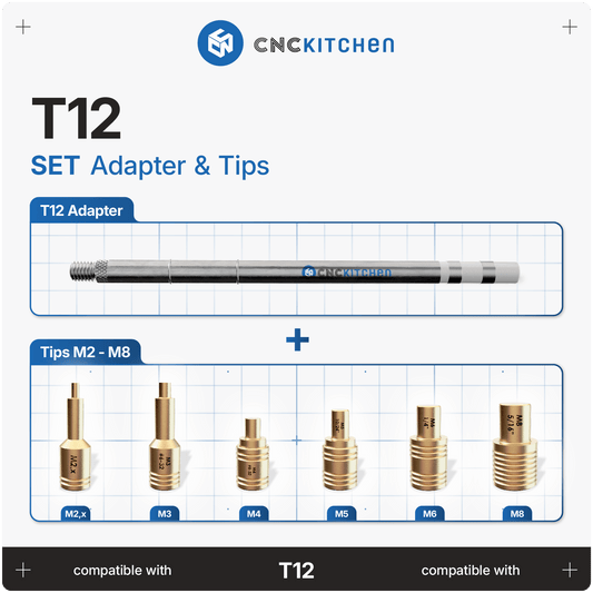 Soldering Tips SET compatible with T12