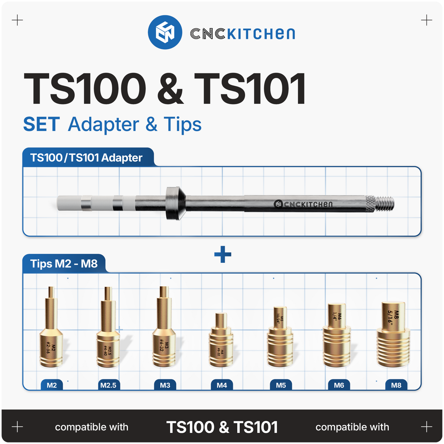 Installation Tips SET compatible with TS100 & TS101