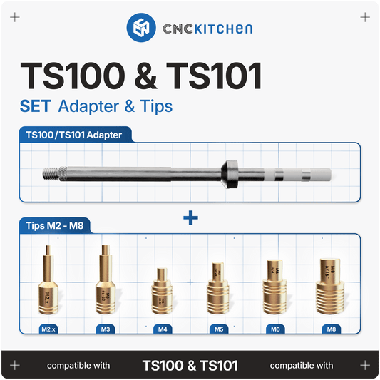 Soldering Tips SET compatible with TS100 & TS101