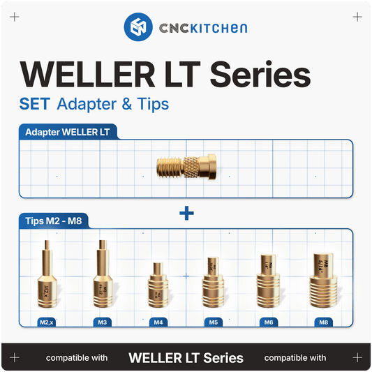 Soldering Tips SET compatible with Weller LT