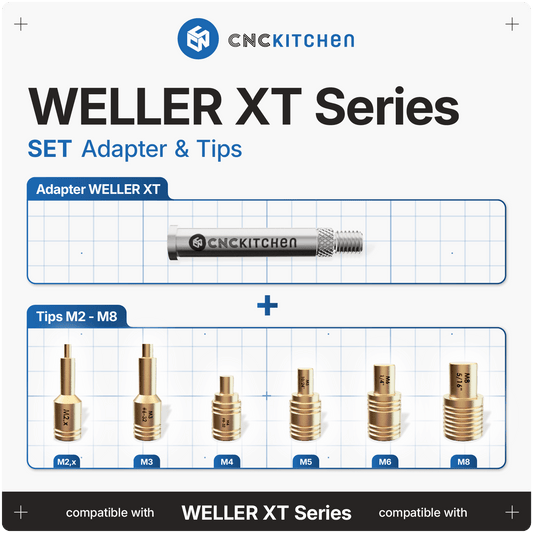 Soldering Tips SET compatible with Weller XT