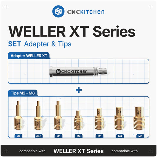 Installation Tips SET compatible with Weller XT