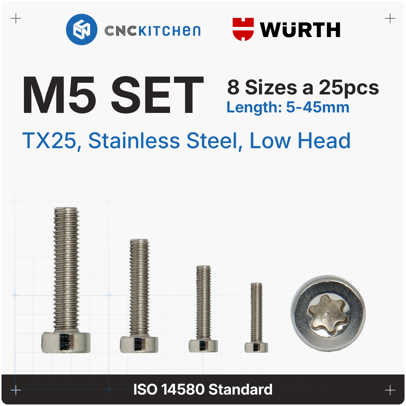 Linsenkopfschrauben M5 Edelstahl 12, 14, 16, 20 mm (6 Stück) online kaufen Linsenkopfschrauben M5 Edelstahl 12, 14, 16, 20 mm (6 Stück) online kaufen
