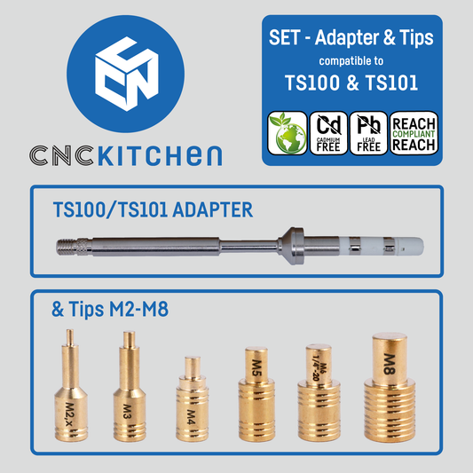 Soldering Tips SET compatible with TS100 & TS101