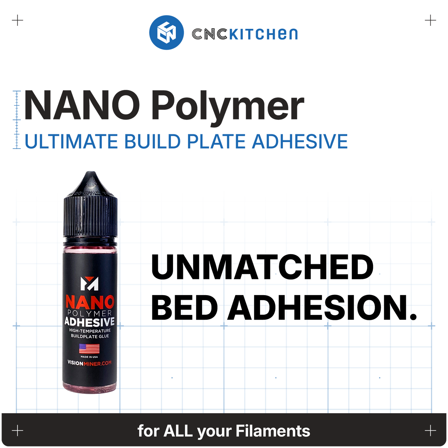 Nano Polymer Haftmittel für Bauplattformen 