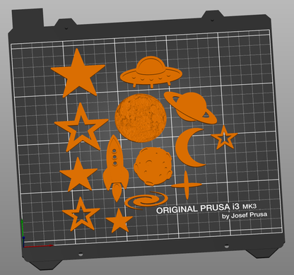 [STL Download] Glow in the Dark Designs