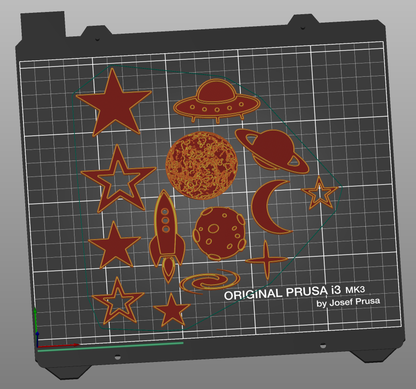 [STL Download] Glow in the Dark Designs